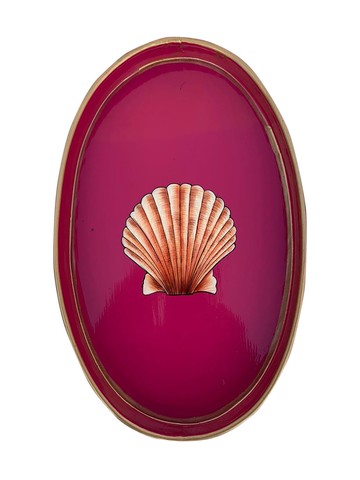 Flora Hand-painted Iron Tray