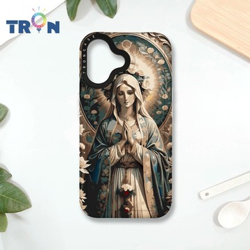 TRON IPHONE 16 聖母古典風 MAGSAFE 磁吸 防摔 太空殼 透白 手機殼