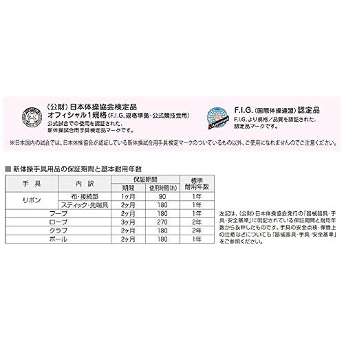 ササキ(SASAKI) 新体操 手具 リボン 国際体操連盟認定品 日本体操協会検定品 レーヨンリボ