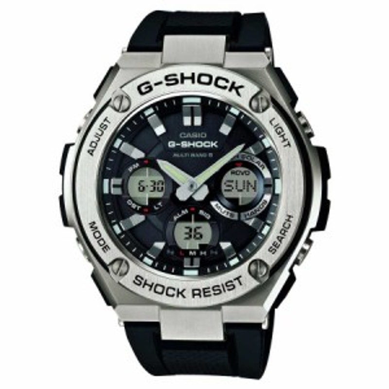 CASIO カシオ GST-W110-1AER Gショック タフソーラー 腕時計 Gスチール