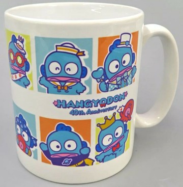 【震撼精品百貨】Hangyodon Sanrio 河童~日本三麗鷗SANRIO 人魚漢頓40週年馬克杯-裝扮*23546