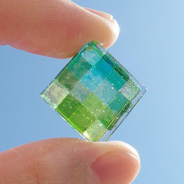 幸運玻璃(幸運【四葉】)護身符【預約製作】