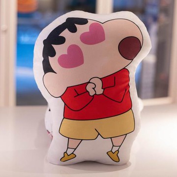 蠟筆小新抱枕系列現貨批發異形家居可愛萌趣卡通日系表情包靠墊