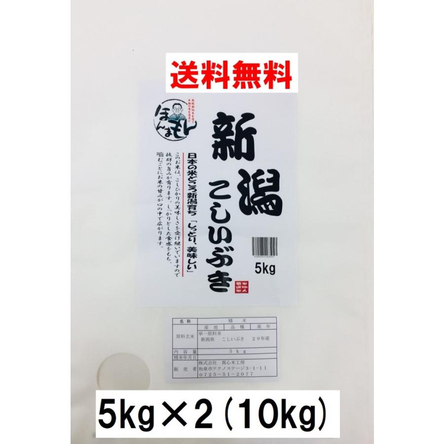 お米 10kg 5kg×2 新潟県こしいぶき 令和４年産 新潟コシヒカりと肩を並べるお米