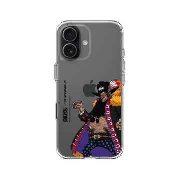 iPhone 17 Clear Case（相機按鈕） 透明 - 航海王 One Piece - 角色系列-黑鬍子