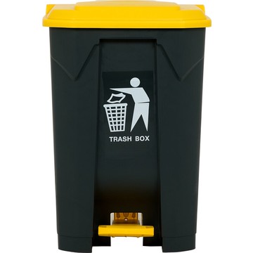 戶外垃圾桶 商用大號垃圾桶戶外環衛大容量廚房帶蓋學校腳踏式餐飲腳踩家用大【MJ191554】