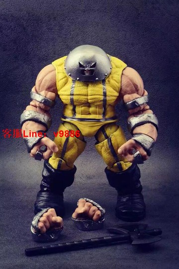 【咨詢客服應有盡有】漫威 X戰警 紅坦克 鐵頭 鋼力士 美國隊長涂裝 9寸可動人偶模型