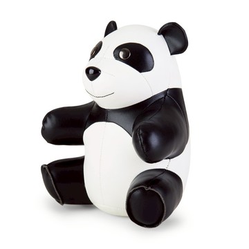 【書擋】熊貓 Panda 皮革動物擺飾 | 入厝禮物