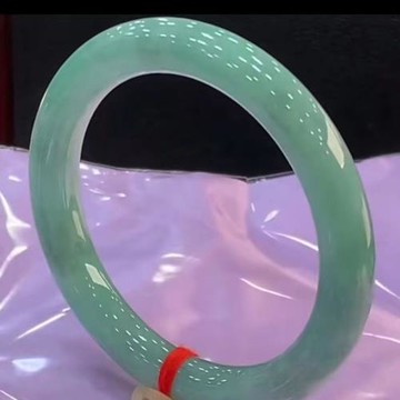 天然緬甸翡翠手鐲正品辣色圓條完美色潤漂亮條形漂亮手環現貨批發