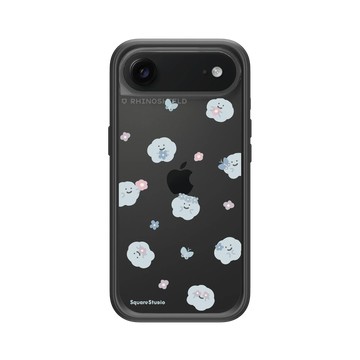 iPhone Air Mod NX -邊框背蓋組合 (相機按鈕) 黑 - Square Studio 方坊 - 喜寶小花園