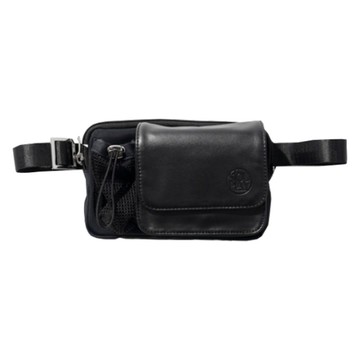 SLOUPLAY 高爾夫球測距儀手機多功能腰包 黑色 1個