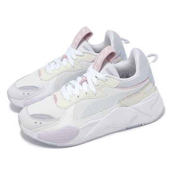 Puma 休閒鞋 RS-X Soft Wns 女鞋 白 米白 紫 拼接 緩衝 老爹鞋 39377209