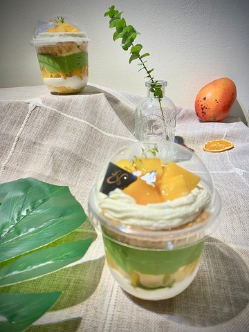 冷凍宅配 2入 熱帶叢林 芒果抹茶 芒果蛋糕 鑠甜點 下午茶