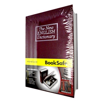 KEEPER SAFE BOX 守護者保險箱 Home Safe BookSafe 240*155*55mm  紅色