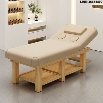 免運 開立發票 美容床 按摩床 理療床 美容院專用spa多功能實木美容床推拿床採耳床理療床看手機按摩床