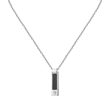 MASERATI 瑪莎拉蒂 Iconic 三叉戟不鏽鋼項鍊 1212購物節 送禮推薦