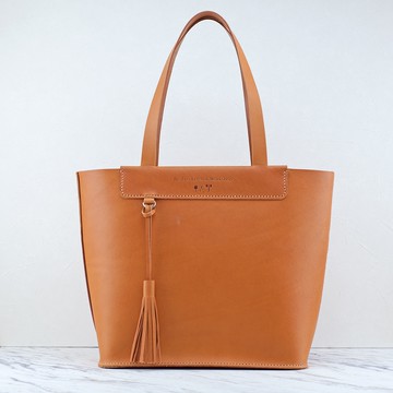 流蘇托特包 _咖色