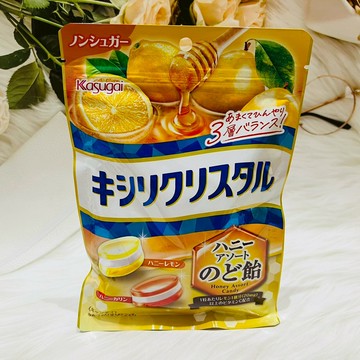 日本  Kasugai 春日井 夾心糖 三層 喉糖 蜂蜜檸檬/蜂蜜花梨