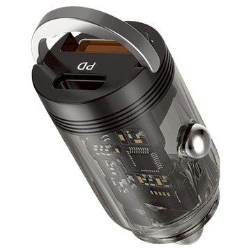 ANBORTEH 安伯特 隱藏車用快充 PD + QC3.0  1個  2孔