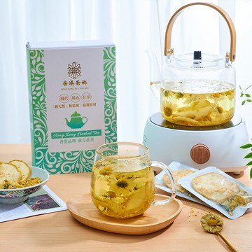 黃金潤肺花茶 (12包/盒) 雪梨乾桂花杭白菊 養生花茶包 清熱潤肺