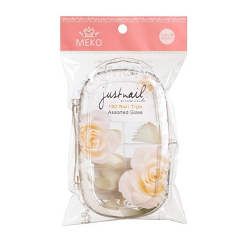 MEKO 自然色甲片組(100入) /假指甲/指甲片 B-093