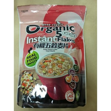 【歐特】有機五穀麥片 (500g) 6包 全穀雜糧類