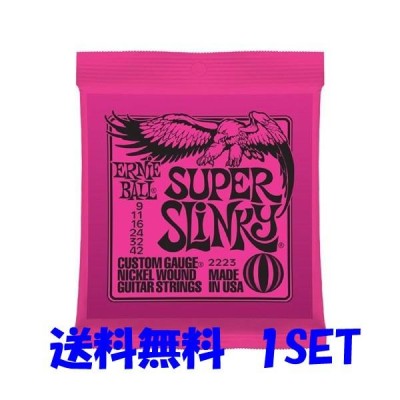 ERNIE BALL ギター弦 スーパー SUPER SLINKY 3SET | LINEショッピング