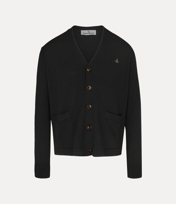 Vivienne Westwood Alex Cardigan Cotton / Cashmere Black XL Men