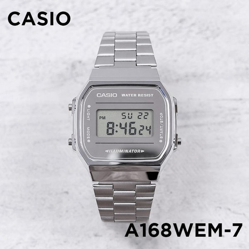 10年保証 日本未発売 Casio カシオ スタンダード A168wem 7 腕時計 時計 ブランド メンズ レディース キッズ 子供 男の子 女の子 チープカシオ チプカシ デジ 通販 Lineポイント最大0 5 Get Lineショッピング