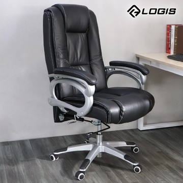 概念家居  阿斯特皮革主管椅 辦公椅 電腦椅 diy-2681