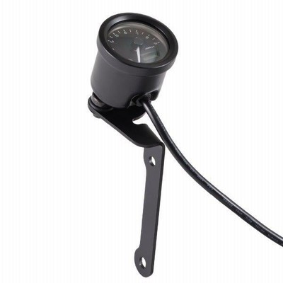 27507 デイトナ VELONA(ヴェローナ) 電気式 タコメーター 3色LED φ48 ブラックボディ 9000rpm表示 DAX125('23)