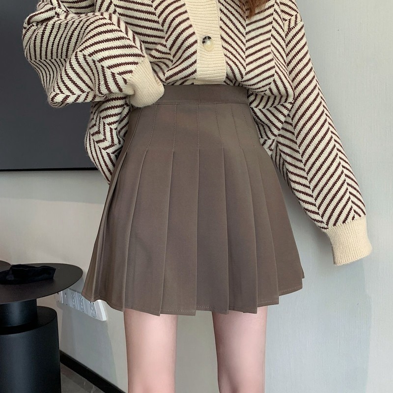 韓国語版 ファッション ショートスカート プリーツスカート ミニスカート 制服 美脚 ミニスカート 女子高生 2色 通販 Lineポイント最大1 0 Get Lineショッピング