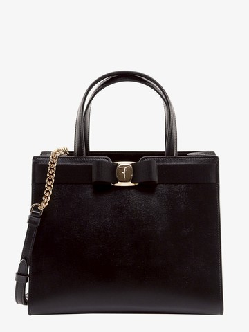 Vara handbag with gros-grain iconic bow - FERRAGAMO - gender_Woman