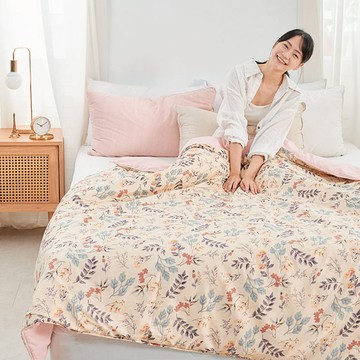 涼被 / 150x180cm / 舒柔棉 / 秘葉花季