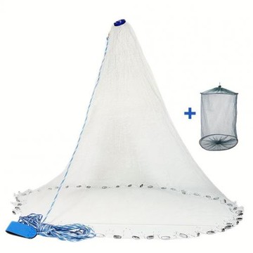 2026新款跨境代發手工美式漁網重型跨境拋投網