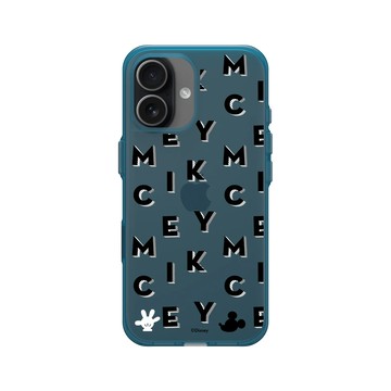 iPhone 17 Clear (相機按鈕) 夜幕藍 - 迪士尼-米奇 Mickey - 黑標款-MICKEY