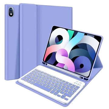 適用iPad11 A16藍牙鍵盤皮套10.2寸筆槽Pro11殼Air 4保護套iPad10