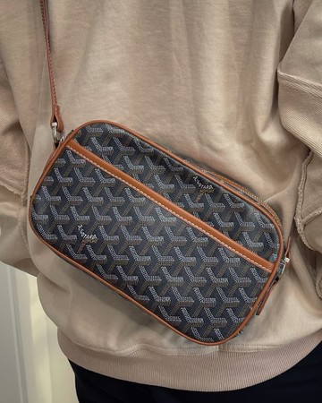 Goyard 戈雅Cap Vert PM II 經典灰相機包