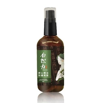 自然力 靜心精油除穢噴霧-艾草檀香 50ml(2入組)
