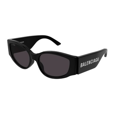 【Balenciaga 巴黎世家】潮流粗版膠框太陽眼鏡(BB0258S-007)