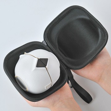 陶瓷快客杯一壺二杯兩杯黑陶茶具套裝便攜旅行收納包簡易一杯單人