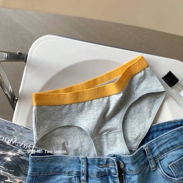 2025新款內褲女純棉抗菌全棉抑菌女生性感提臀字母無痕秋冬三角褲