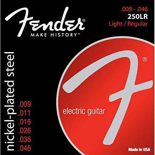 フェンダーエレキギター弦 Super Guitar Strings, Nickel Plated Steel, Ball End, 250R