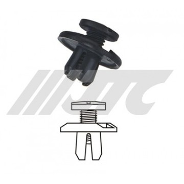 【YOYO汽車工具】JTC-RD44 車用 塑膠扣 (100PCS) / HONDA 保桿 / 汽車用 塑膠粒