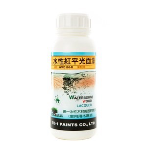 水性平光面漆 紅色-0. 5L