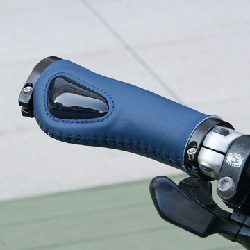 下殺價 限時特賣 握把套 自行車把套 車把套 自行车配件 液態硅膠防滑減震自行車掌墊 PU皮革把套 山地車一體成型握把限