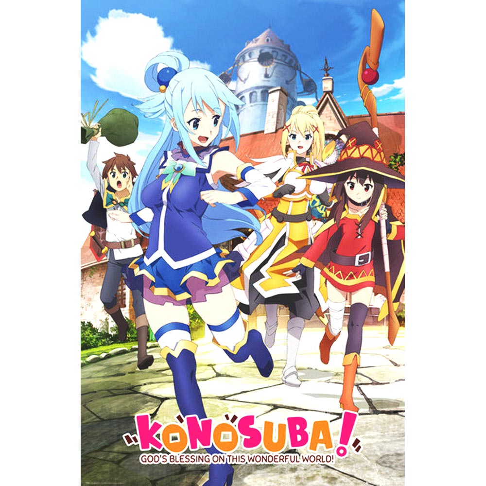 KONOSUBA この素晴らしい世界に祝福を! このすば集合   ポスター 