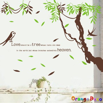 【橘果設計】燕子 壁貼 牆貼 壁紙 DIY組合裝飾佈置