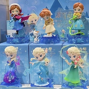 ✨寶貝嚴選✨冰雪奇緣 魔法盲盒 艾莎安娜公主 周邊玩偶 兒童女孩玩具 儿童禮物 擺件