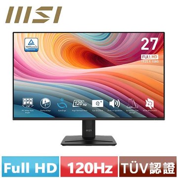 MSI微星 27型 PRO MP275 E2 專業型顯示器原價3388(省400)
